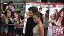 Selena Gomez & Nat Wolff at Behaving Badly Premiere
