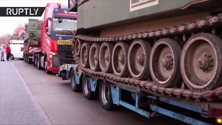В Германии задержали конвой с американскими гаубицами