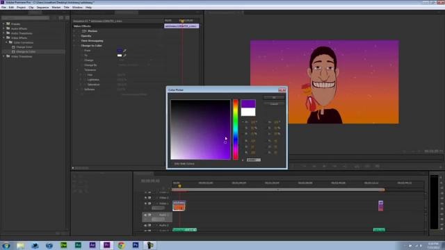 How To Change Color In Adobe Premiere Pro CS6