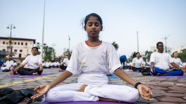 В Индии гордятся распространением йоги по всему миру