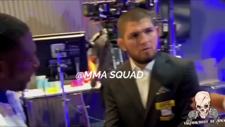Хабиб и Кормье на церемонии Зала Славы UFC! Реакция Конора