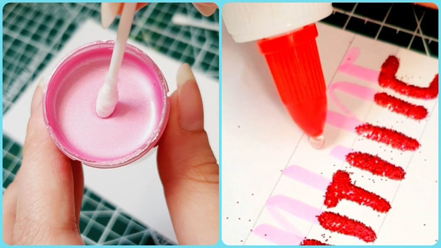 SATISFYING ART IDEAS! EASY DRAWING & LETTERING TECHNIQUES! SIMPLE IDEAS FOR VALENTINE’s DAY