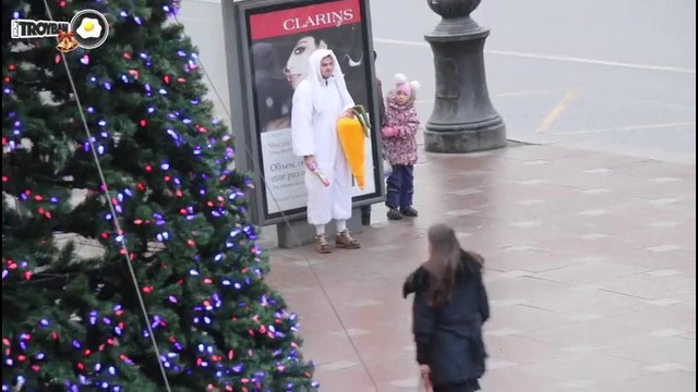 Пранк с новым годом! (happy new year prank) #32