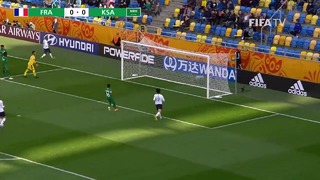 Франция – Саудовская Аравия | Чемпионат мира по футболу U-20 | Группа E | 1-й тур