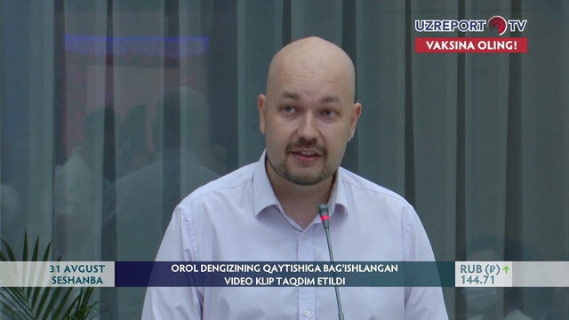 Orol dengizining qaytishiga bag‘ishlangan videoklip taqdim etildi