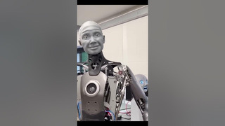 Самый реалистичный робот гуманоид Ameka | Новейшие технологии | Про роботов #shorts