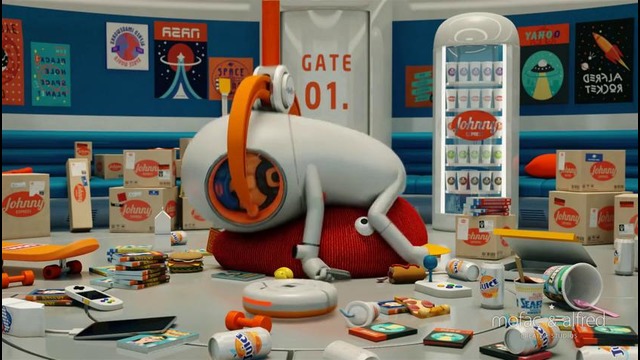 Animated Short Film HD: «Johnny Express»