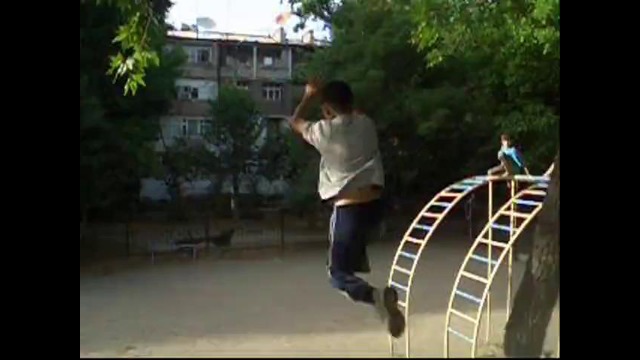 Tashkent parkour.Team Air people4 Free Jump