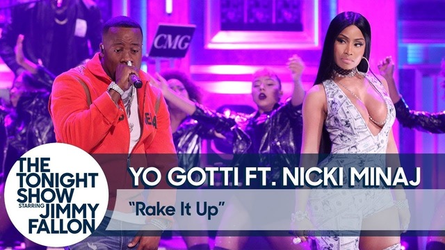 Yo Gotti ft. Nicki Minaj – Rake It Up (Live on The Tonight Show)