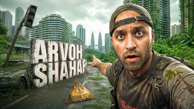48 Soat Arvoh Shaharda Yashadim — Nega bu yerda odam yo‘q? | Jamshidxon Ziyoxonov