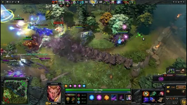 Dota 2 YaphetS [PIS] Perfect Is Shit Invoker Gamepla