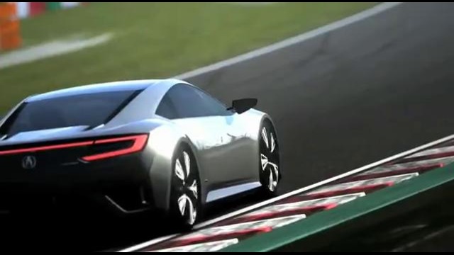 Концепт нового Acura NSX попиарили в Gran Turismo 5