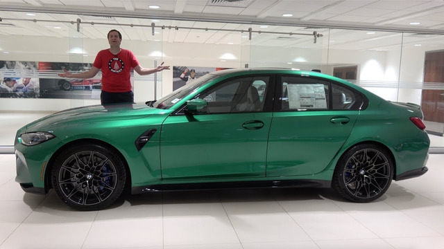 BMW M3 2021 года – это фантастический спортивный седан