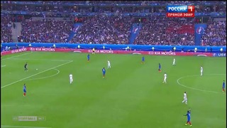 Франция – Исландия | Чемпионат Европы 2016 | 1/4 финала | 1 тайм