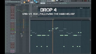 Как сделать Massive Big Room – Breakdown melody – Drop – part2
