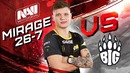 NAVI POV s1mple vs BIG @ StarSeries i-League Season 7