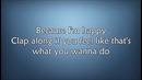 Pharrell Williams – Happy (Lyrics)