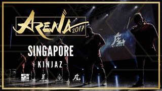 Kinjaz | Arena Singapore 2017 | @vibrvncy front 4K