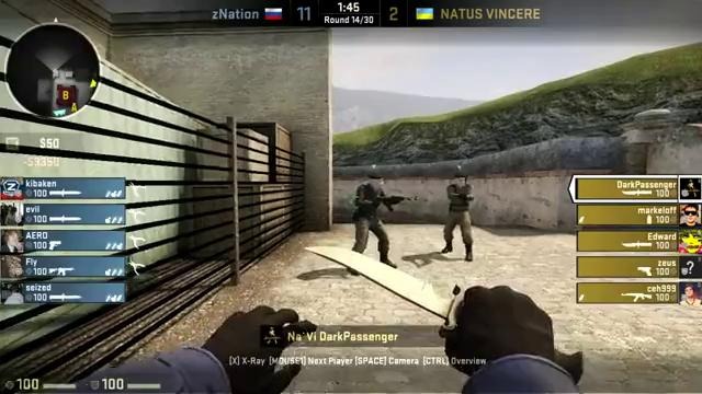 CS:GO StarSeries S5: NaVi vs zNation (Mirage)