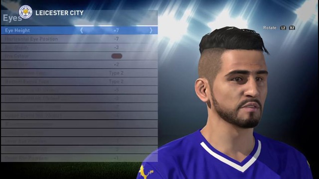Ryad Mahrez best face ever pes 2016(JB11)