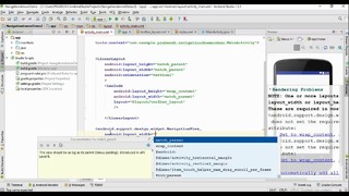 Android Studio Tutorial – 73 – Create Navigation Drawer using NavigationView