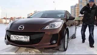 Mazda3 и Citroen C4 – японец и француз / Авто плюс – Наши тесты (эфир 25.02.2012)
