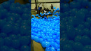 5000 Balloons in a HALF PIPE! #shorts