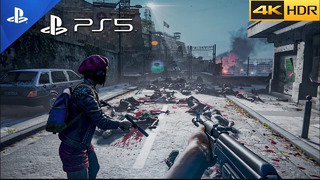 (PS5) Dark Night | ULTRA Realistic Graphics Gameplay [4K 60FPS HDR] World War Z