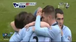 Manchester City vs Chelsea 2-0 All Goals Highlights (24 02 2013)