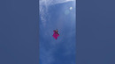 Guy Wearing Wingsuit Jumps Out of Airplane