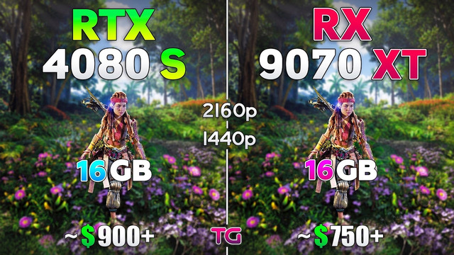 RX 9070 XT vs RTX 4080 SUPER – Test in 10 Games with New Drivers 2026 | 1440p & 4K