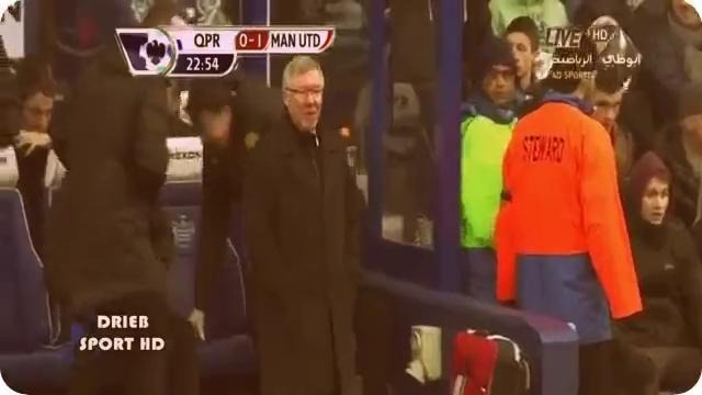 Manchester United vs QPR 2-0 goals & highlights 23-02-2013