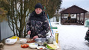 Крокеты с сыром и грибами в панировке роллтон