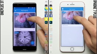 OnePlus 3T vs. iPhone 7 Plus Speed Test