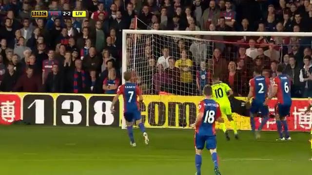 Crystal Palace 2-4 Liverpool EPL 29/10/2016