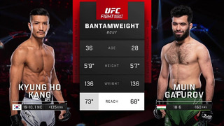 UFC Saudi Arabia: Канг VS Гафуров