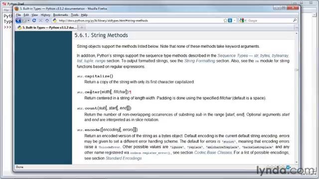 66 Phython String Methods Finding and using standard string methods