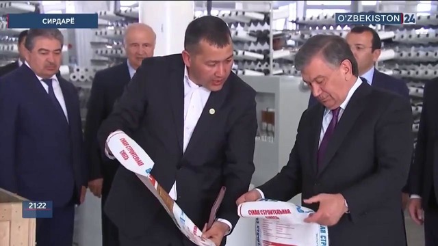 Shavkat Mirziyoyev Sirdaryo viloyatiga tashrif buyurdi (13.04.2018)