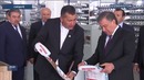 Shavkat Mirziyoyev Sirdaryo viloyatiga tashrif buyurdi (13.04.2018)