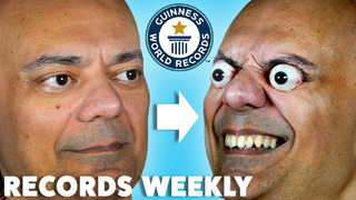 Eyeball Popping and Mattress Dominos | Records Weekly – Guinness World Records