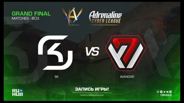 Adrenaline Cyber League – SK Gaming vs AVANGAR (Game 1, Cache)