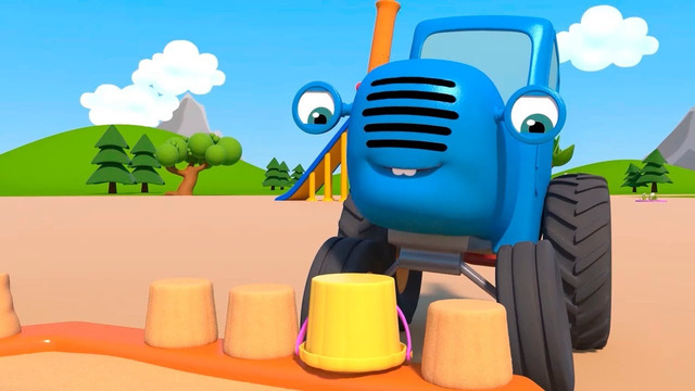 Blue Tractor’s Playground Counting 1-10 | Colors for Children