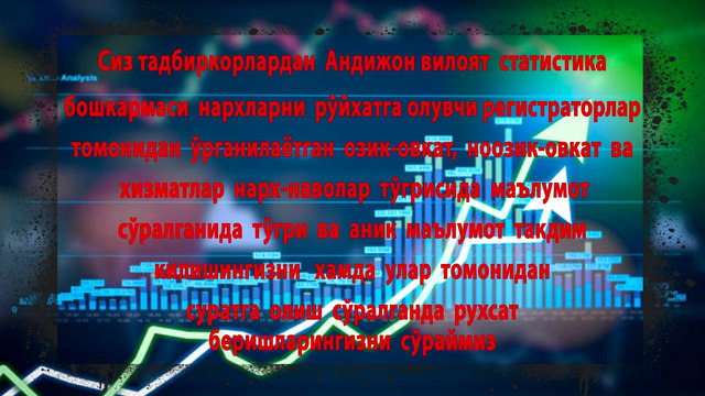 Нарх кузатуви бўйича ролик