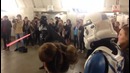 Дарт Вейдер и штурмовики в московском метро