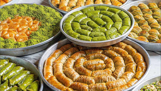Inside a Turkish Bakery Making the Best Baklava | Turkish Baklava