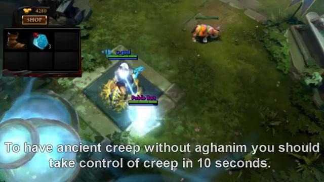 Dota 2 Tricks – Chen With Ancients Without Aghanim
