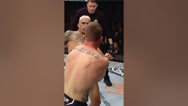 When Charles Oliveira Did THIS To Justin Gaethje #shorts