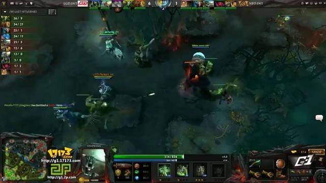 G-1 League Group C – LGD.int vs NEO.int Game 3