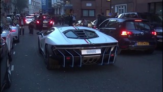 Первый Lamborghini Centenario на дорогах Лондона