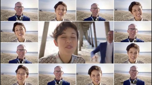 Pharrell Williams – Happy – Cover by Kina Grannis ft. Fresh Big Mouf